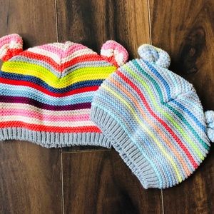 Baby Gap Baby Girl’s Garter Bear Beanies